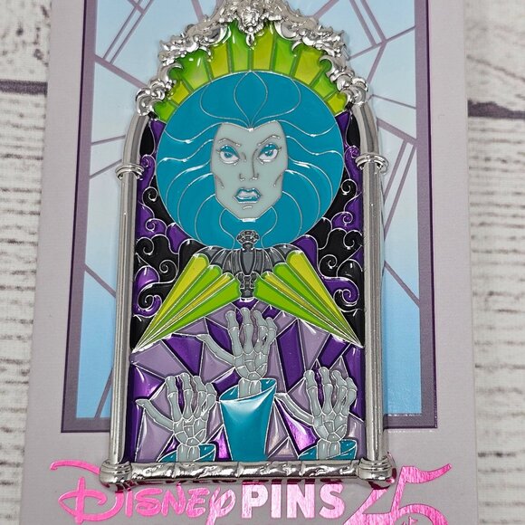 NEW! Disneyland Windows Of Attractions MADAME LEOTA Haunted Mansion LE 2500 Disn - Picture 2 of 3